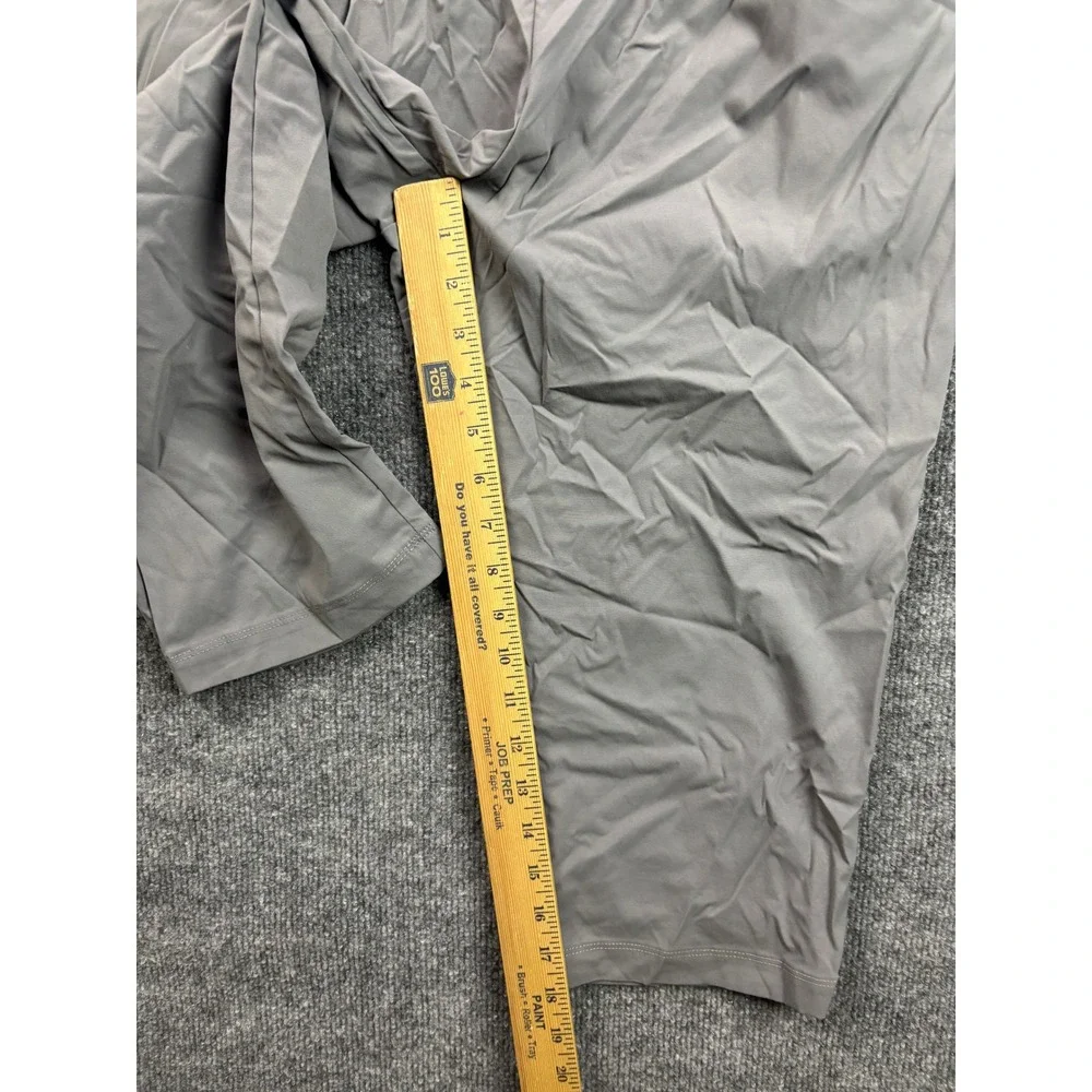 Columbia Anytime Casual Capri Pants Womens Medium Grey Hiking Stretch Crop